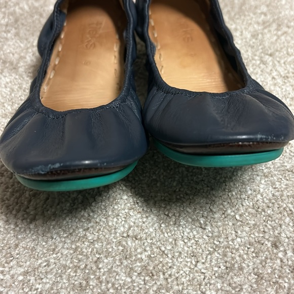 TIEKS Navy Blue Ballet Flats, Size 9, GREAT CONDITION - Picture 6 of 13